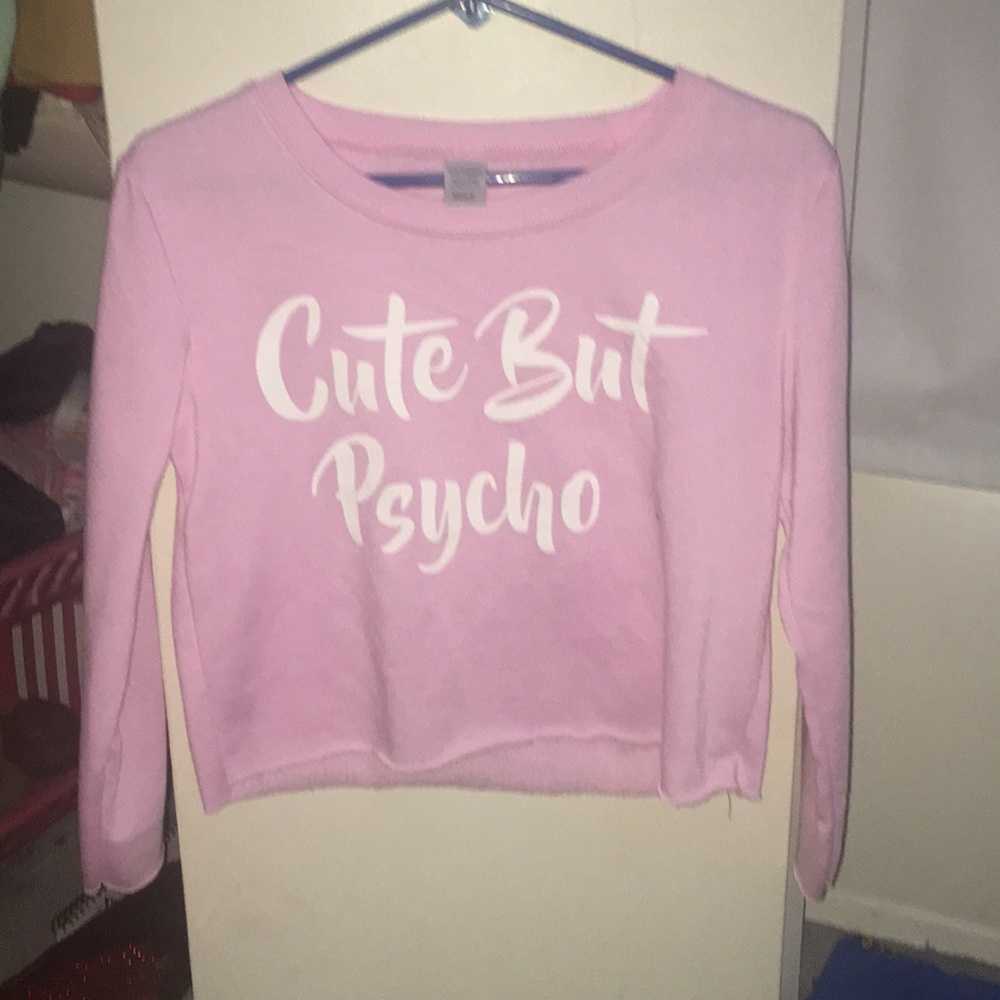 Crop top hoodie